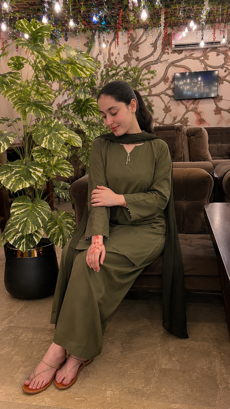 Olive Green Premium 2 Piece
